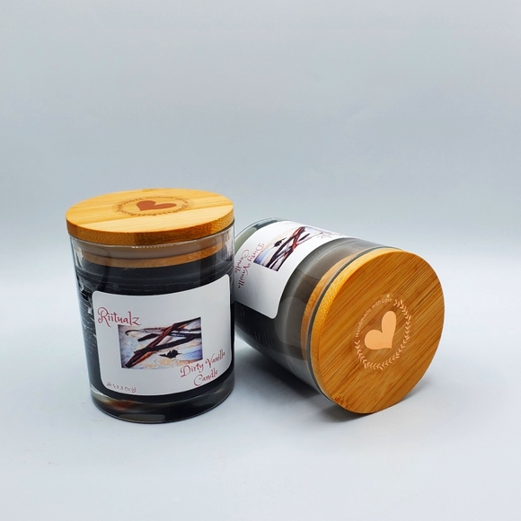 Dirty Vanilla Scented Candle - Picture 1 of 2